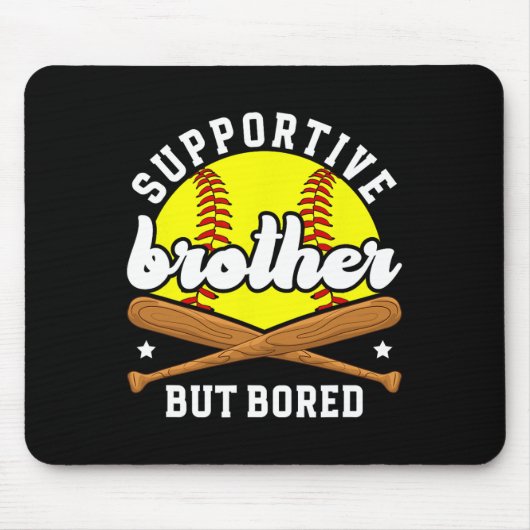 Unterstützender Softll-Bruder eines Softll-Spieler Mousepad (Vorne)