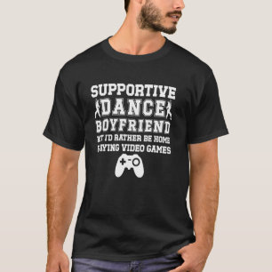Unterstützender Tanzfreund eines Tänzer-Freundes T-Shirt