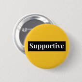 Unterstützendes Abzeichen Energie Button (Vorne & Hinten)