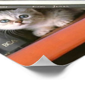 Unterstützendes Literaturplakat Poster (Ecke)