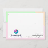 Unterstützer Dankeskarte (Rückseite)