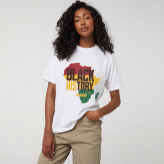 Unterstützer der Schwarzen Geschichte in der Vinta Tri-Blend Shirt