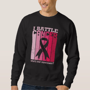 Unterstützer des Kriegers für den Kampf gegen den Sweatshirt