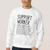 Unterstützer Sweatshirt (Vorderseite)