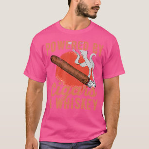 Unterstützt von Zigarren Whisky für einen Zigarren T-Shirt