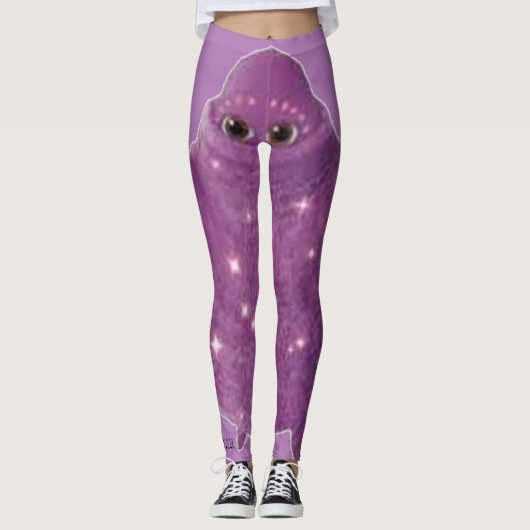 Unterstützte Boobonculus-Leggings Leggings (Vorderseite)
