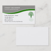 Unterstützte lebende Visitenkarten Visitenkarte (Vorne/Hinten)