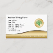 Unterstützte Visitenkarte (Vorderseite)