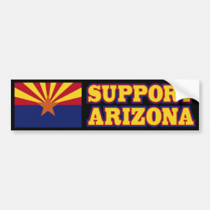 Unterstützung Arizona Autoaufkleber