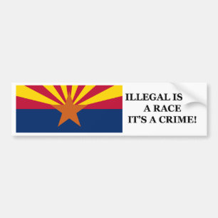 Unterstützung Arizona Autoaufkleber