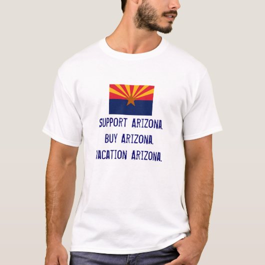 Unterstützung Arizona, Kauf-Arizona T-Shirt (Vorderseite)