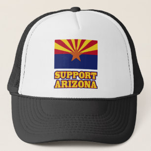 Unterstützung Arizona Truckerkappe