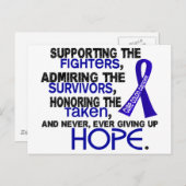 Unterstützung bei der Bewahrung von 3.2 Doppelkreb Postkarte (Vorne/Hinten)