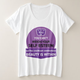 Unterstützung bei Essstörungen Große Größe T-Shirt