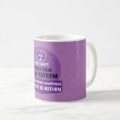Unterstützung bei Essstörungen Kaffeetasse (VorderseiteRechts)