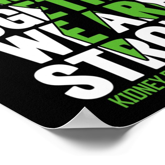 Unterstützung bei Krankheiten - Sensibilisierung f Poster (Ecke)