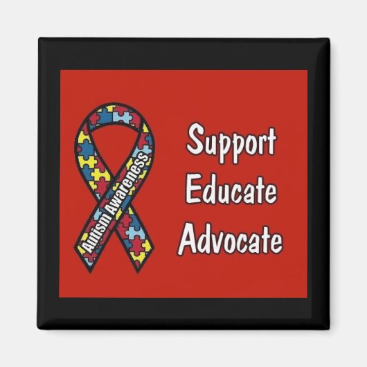 Unterstützung, Bildung, Advocate Magnet (Vorne)