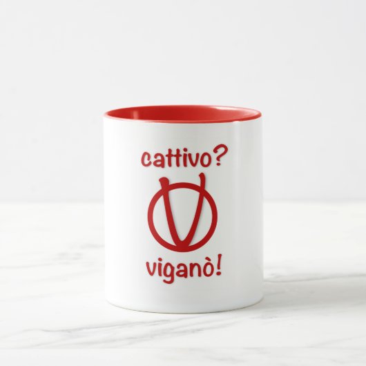 Unterstützung Carlo Maria Viganò! Tasse (Zentrum)