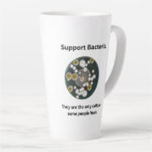 Unterstützung der Bakterien-Tasse Milchtasse (Rechte Ecke)