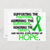 Unterstützung der Befürwortung des 3.2. Lyms von N Postkarte (Vorne/Hinten)