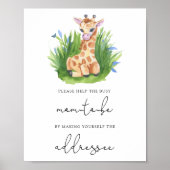 Unterstützung der betrieblichen Mama, um einen Ums Poster (Vorne)