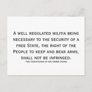 Unterstützung der Bewahrung der Freiheit! Postkarte