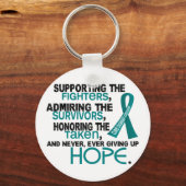 Unterstützung der Bewahrung von 3.2 Ovarialkarzino Schlüsselanhänger (Vorderseite)