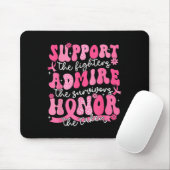 Unterstützung der Bewunderung des Brustkrebs-Bewus Mousepad (Mit Mouse)