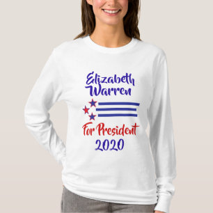 Unterstützung der Elizabeth Warren für die Wahlen  T-Shirt