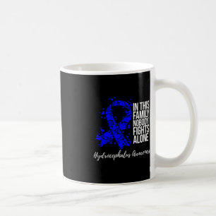 Unterstützung der Familie Blue Ribbon Hydrocephalu Kaffeetasse