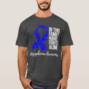 Unterstützung der Familie Blue Ribbon Misophonia  T-Shirt