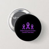 Unterstützung der friedlichen Liebe und Heilung de Button (Vorne & Hinten)