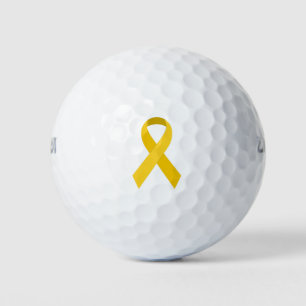 Unterstützung der Gelben Sensibilisierung Golfball