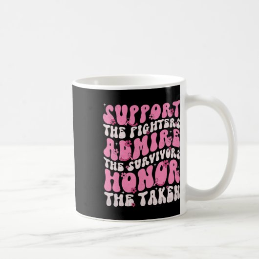 Unterstützung der Kämpfer bewundern die Überlebend Kaffeetasse (Rechts)