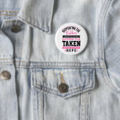 Unterstützung der Kämpfer Brustkrebsbewusstsein Button (Beispiel)