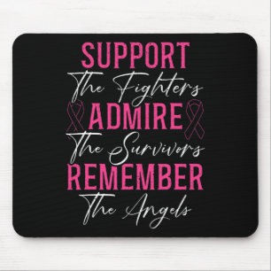 Unterstützung der Kämpfer für das Brustkrebs-Bewus Mousepad