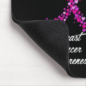 Unterstützung der Krebsbewusstsein-Freunde bei der Mousepad (Ecke)