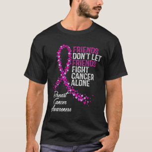 Unterstützung der Krebsbewusstsein-Freunde bei der T-Shirt