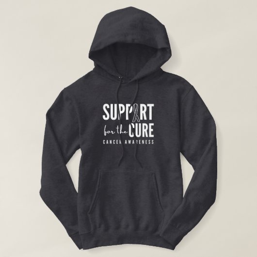 Unterstützung der Krebsbildung bei der Heilung der Hoodie (Design vorne)