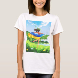 Unterstützung der Landschaft der Ukraine T - Shirt