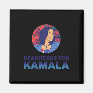 Unterstützung der Leiter von Präsident Kamala Harr Magnet