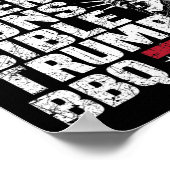 Unterstützung der Lgbtq Liberty Guns Bibel Trump G Poster (Ecke)