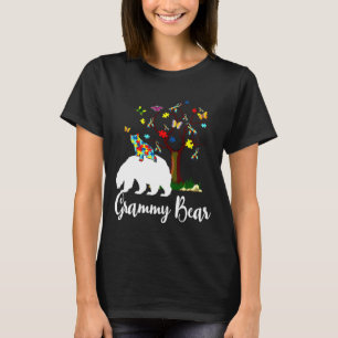Unterstützung der Liebe Grammy Bear Autismus T-Shirt