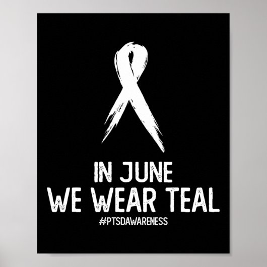 Unterstützung der Liebe Ptsd Posttraumatisches Str Poster (Vorne)