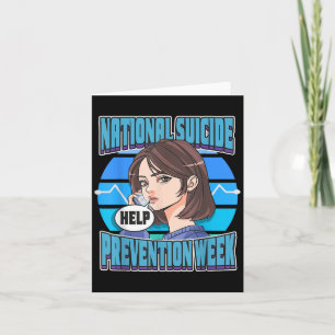 Unterstützung der nationalen Woche zur Prävention Karte