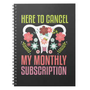 Unterstützung der Operation der Uterusentfernung H Notizblock