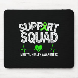 Unterstützung der psychischen Gesundheit Squad Mul Mousepad