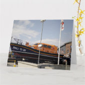 Unterstützung der RNLI Karte (Gelbe Blume)