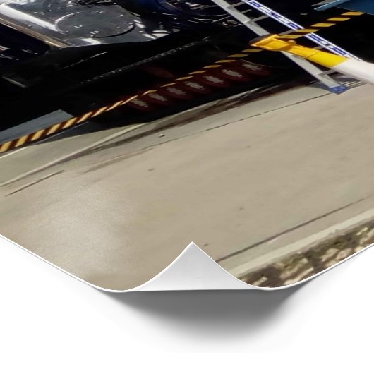 Unterstützung der RNLI Poster (Ecke)