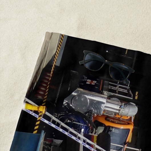 Unterstützung der RNLI Strandtuch (Beispiel)